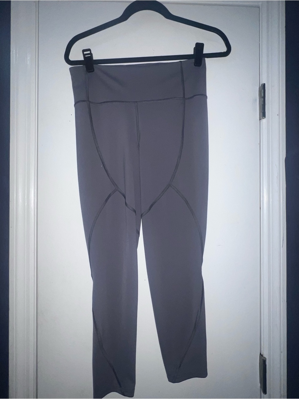 lululemon athletica Charcoal Cropped High-Rise Leggings